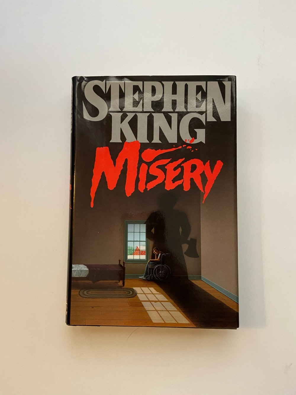 Misery by Steven King- First edition, first printing